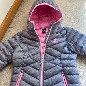 GIRLS puffer COAT  . Gerry brand size 7/8.